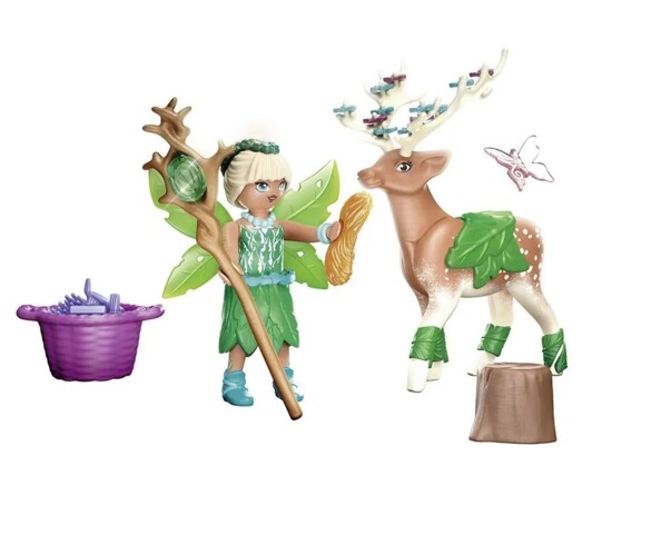 Playmobil 70806 Fata della Foresta e animale totem : magia naturale