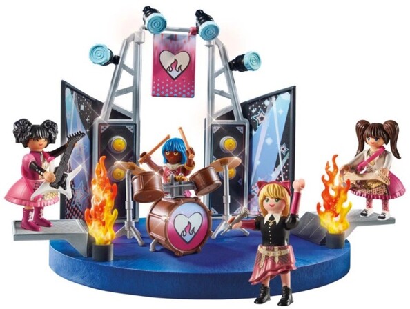 PLAYMOBIL City Life 71042 Rock: concerto e divertimento