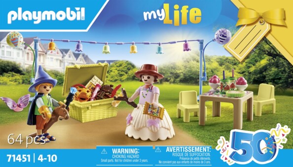 PLAYMOBIL 71451 Festa in maschera con bambini e decorazioni