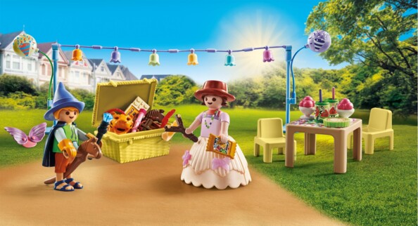 PLAYMOBIL 71451 Festa in maschera con bambini e decorazioni