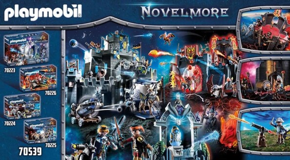 Playmobil Novelmore Vivi l’avventura con la Miniera di lava dei Burnham Raiders