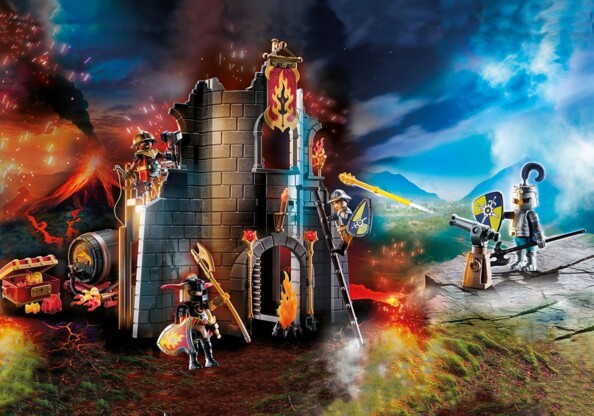 Playmobil Novelmore Vivi l’avventura con la Miniera di lava dei Burnham Raiders