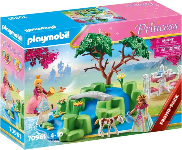 Playmobil Princess Un momento incantato con il Picnic con puledro
