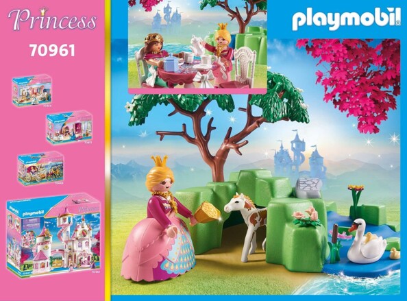 Playmobil Princess Un momento incantato con il Picnic con puledro