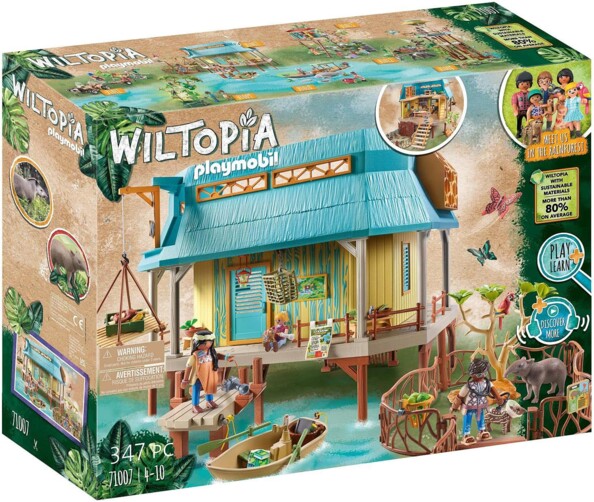 Playmobil 71007 Stazione di Cura degli Animali Wiltopia – clinica selvaggia