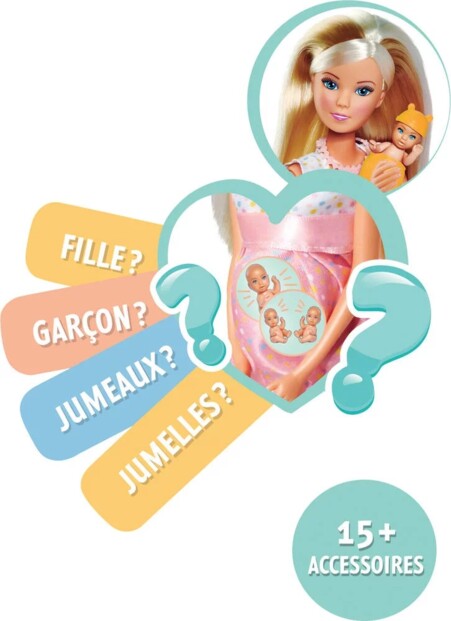 Steffi Love Bebè Surprise la magia della maternità in un set unico