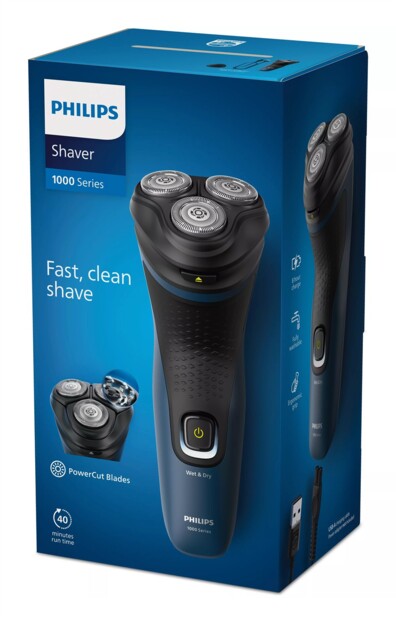 Rasoio elettrico rotativo ricaricabile da uomo S1151/00