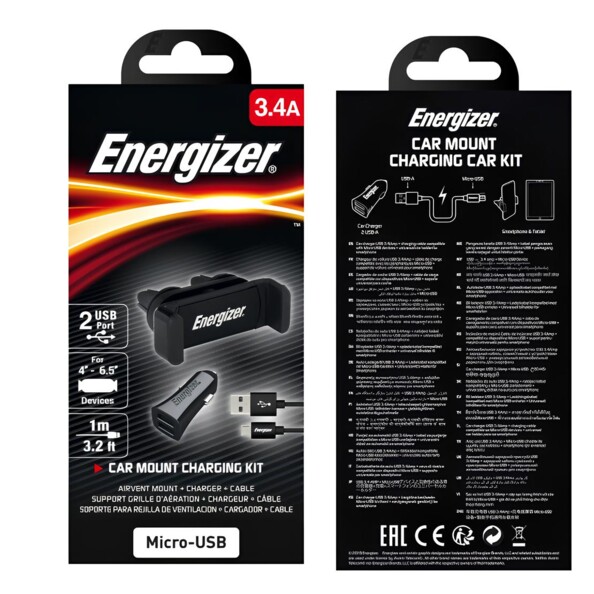 Kit Auto Energizer supporto e ricarica in totale sicurezza