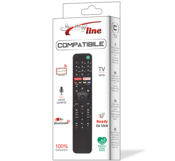 Telecomando IR+BT compatibile con TV Sony