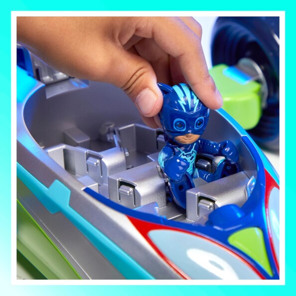 PJ Masks Veicolo Pyj’Arpenteur avventura e azione con i supereroi della notte
