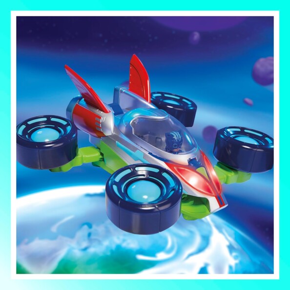 PJ Masks Veicolo Pyj’Arpenteur avventura e azione con i supereroi della notte