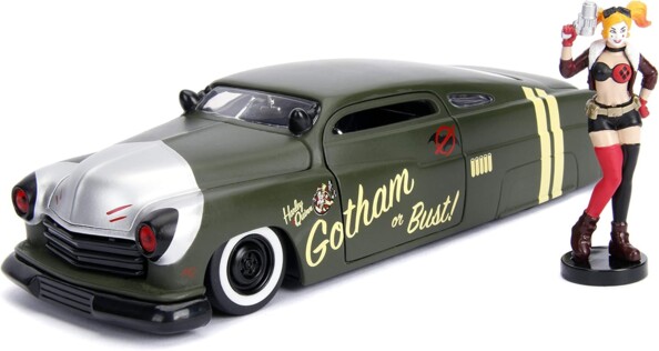 Jada Toys Mercury 1951 Harley Quinn DC Comics da collezione