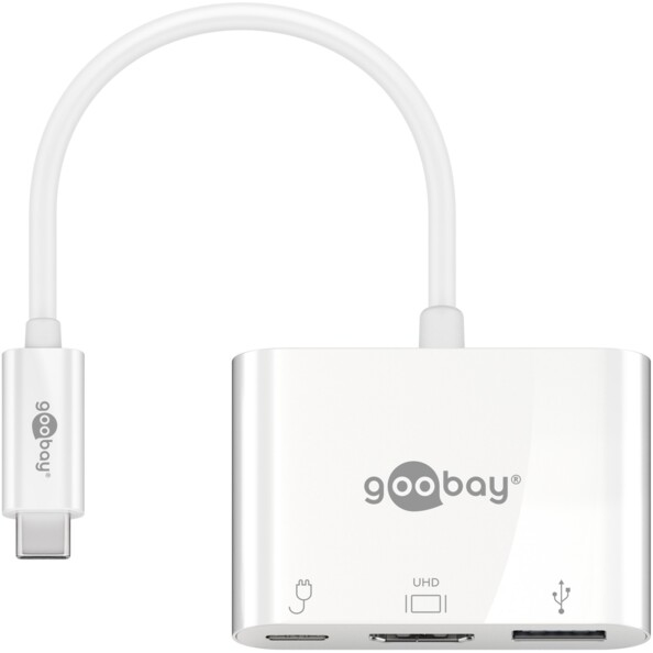 Adattatore USB-C multiporta con HDMI 4K, USB 3.2 e Power Delivery 60 W