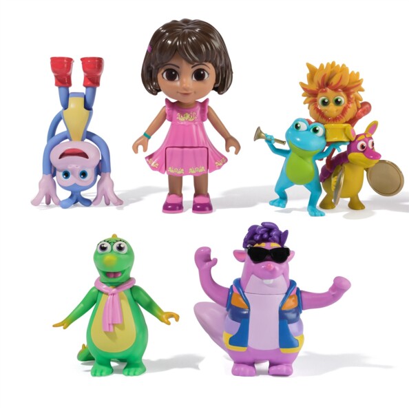 Dora Fantastic Friends set regalo con Dora e i suoi amici