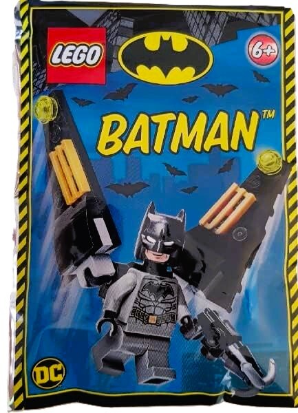 Batman Rebirth con jetpack alato