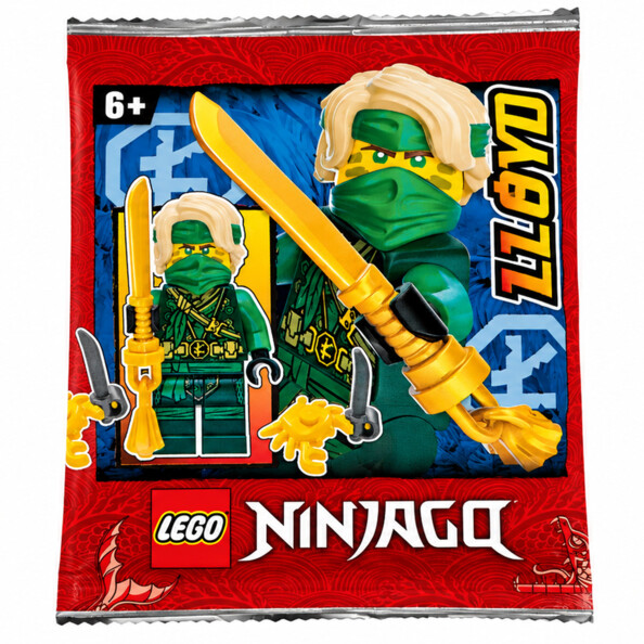 Minifigure NINJAGO Lloyd The Island con armi e accessori