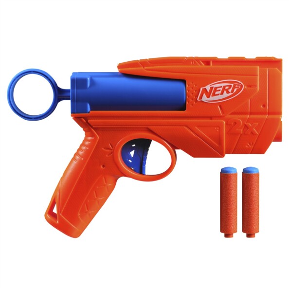 NERF N Series Ward Blaster compatto con 2 dardi N1
