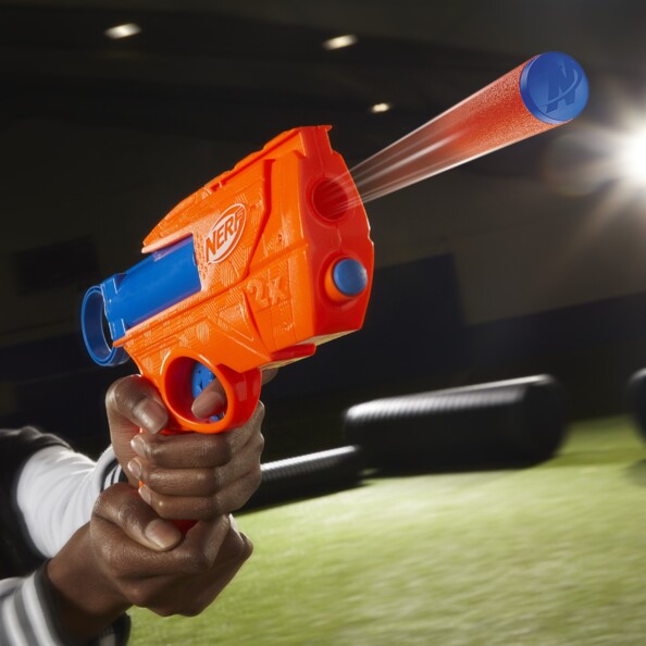 NERF N Series Ward Blaster compatto con 2 dardi N1