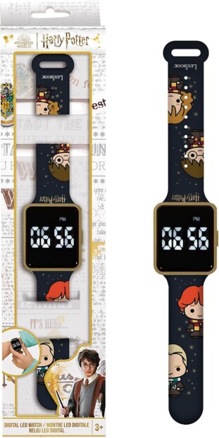 Orologio digitale LED Harry Potter con cinturino regolabile