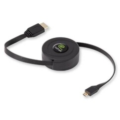 Cavo HDMI A e D Retrattile  1,50m: immagini HD ovunque tu sia