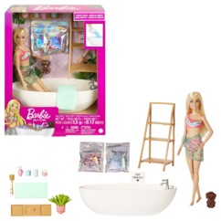 Bambola Barbie Bain Relaxant con Vasca e Accessori