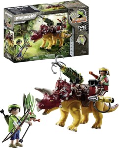 Playmobil Dino Rise: Triceratopo e Soldati