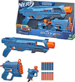 Pack 2 Nerf Elite 2.0: duelli e azione per due giocatori