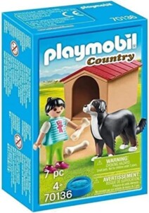 Playmobil 70136 Cagnolino con Cuccia – gioco educativo e realistico
