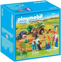 Playmobil 70137 Bambini con piccoli animali – set Country educativo e divertente