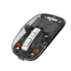 Mouse wireless trasparente bluetooth e RF