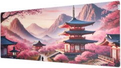 Tappetino gaming XXL The G-Lab PAD TEMPLE 900 × 400 mm