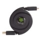 Cavo HDMI A e D Retrattile  1,50m: immagini HD ovunque tu sia