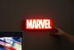 Lampada LED decorativa Marvel Logo da tavolo o parete