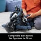 Batman Batcycle 2 in 1  potenza, azione e trasformazione