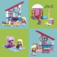 Barbie Building Sets HBF32  costruisci e gioca con stile