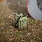 Sedia zaino isotermica verde con borsa termica