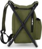 Sedia zaino isotermica verde con borsa termica